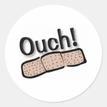 Ouch Stickers