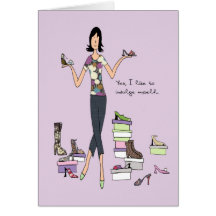 Oui, j'aime me livrer carte de salutation/note