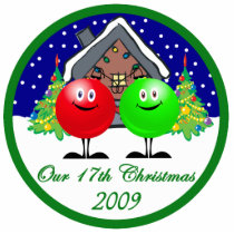 Our 17th Christmas Ornament 09 Photo Cut Out