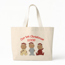 Our 1st Christmas 2009 (African American Triplets) bags