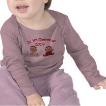 Our 1st Christmas 2009 (African American Twins) Shirts