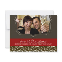 Our 1st Christmas Photo Card Invites