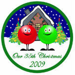 Our 35th Christmas Ornament 09 photo sculptures