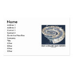 Our 4.5 Billion Year History (Geological Timeline) Business Card Templates
