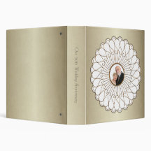 Our 50th Wedding Anniversary Custom Photo Keepsake Vinyl Binder