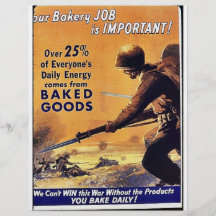 Our Bakery Job Is Important Flyer Design