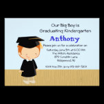 Our Big Boy's  Graduation Invitation invitations