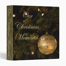 Our Christmas Memories Album Binders