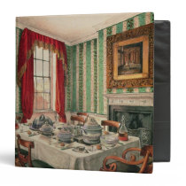 Our Dining Room at York, 1838 binders