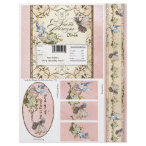 Our Faerie Princess, Baby Shower Candy Wrappers