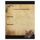 Our Family Favourites- Recipe Page Inserts