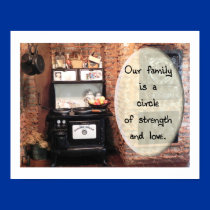 Our family is a circle posters
