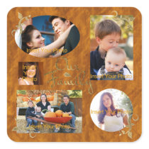 Our Family Photo Album Collage Sticker