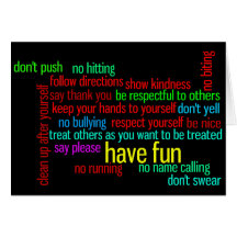 Our Family Rules Cards