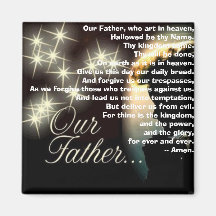 Our Father, who art in heaven Magnet