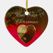 Our First Christmas Christmas Ornaments