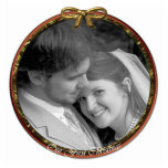 Our First Christmas Ornament photo sculptures