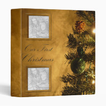 Our First Christmas, photo binder