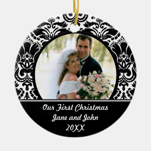 our first christmas photo ornament zazzle our first christmas photo ornament zazzle