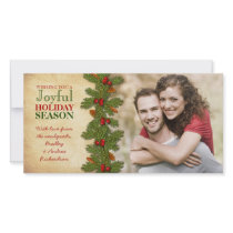 Our First Christmas Together Holiday Photocard