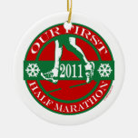 Our First Half Marathon - 2011 Ornaments