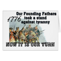 Our Founding Fathers against tyranny Cards