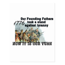 Our Founding Fathers against tyranny Post Cards