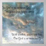 Our God is an awesome God! Poster posters
