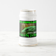 OUR GREEN PLANET COOL TRIBE STEIN MUGS