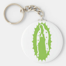OUr Lady Guadalupe Modern lime green Keychains