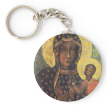 Our Lady of Czestochowa Key Chain