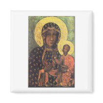 Our Lady of Czestochowa Fridge Magnet