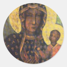 Our Lady of Czestochowa Stickers