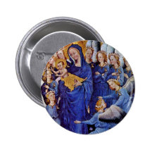 Our Lady Of Eleven Angels By Meister Des Wilton-Di Button