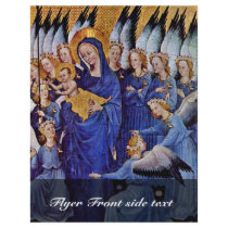 Our Lady Of Eleven Angels By Meister Des Wilton-Di Flyers