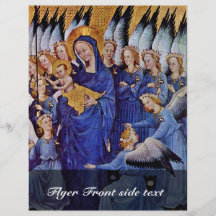 Our Lady Of Eleven Angels By Meister Des Wilton-Di Flyers