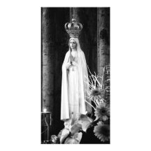 Our Lady of Fatima Custom Photo Card