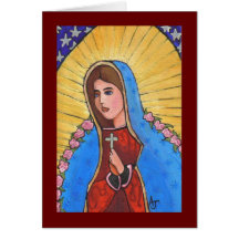 Our Lady of Guadalupe - greeting card