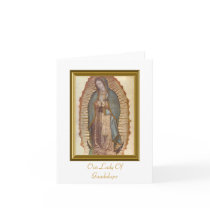 Our Lady Of Guadalupe Greeting Cards