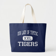 Our Lady Of Tepeyac - Tigers - High - Chicago Canvas Bags