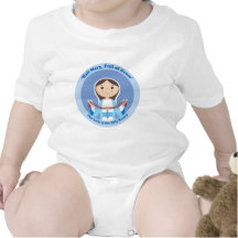 Our Lady of the Rosary Baby Bodysuits