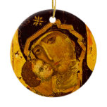 Our Lady of Vladimir Christmas Ornament