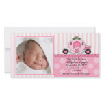 Our Little Princess PHOTO Birth Announcement Custom Photo Card