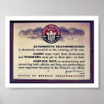 Our Part In The War Effort Posters