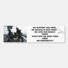 OUR SOLDIERS, OUR TROOPS WATCH OVER US!!!, WE S... BUMPER STICKER