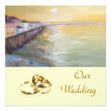our wedding - wedding invitation