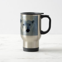 Ours blanc tasse