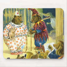 Ours dans une reconstitution historique de Noël ch Tapis De Souris
