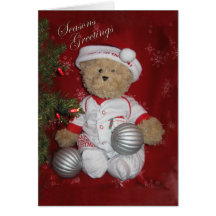 Ours de Joyeuses Fêtes Cartes