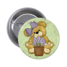 Ours de nounours badge avec épingle